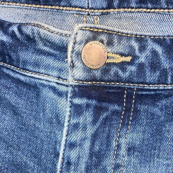 Liverpool medium wash “the girlfriend” Classic Blue Women's Jeans 6/28 #736 - Picture 8 of 8